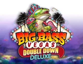 Big Bass Vegas Double Down Deluxe Slot slot logo by Pragmatic Play at Pelikaani Casino