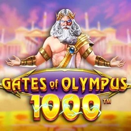 Gates of Olympus 1000 slot visual from Pragmatic Play available on pelikaanicasinos.com